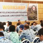 Wujudkan Tata Kelola Universitas yang Baik, UHO Gelar Workshop Kearsipan Wujudkan Tata Kelola Universitas yang Baik, UHO Gelar Workshop Kearsipan