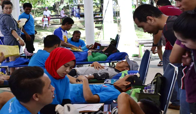 PT SPR Gelar Donor Darah di Kendari, 91 Kantung Berhasil Dikumpulkan PT SPR Gelar Donor Darah di Kendari, 91 Kantung Berhasil Dikumpulkan