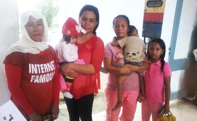 korban_chairil_anwar Sambil Gendong Anak, Korban Eksekusi Lahan Datangi Kantor Walikota Minta Bantuan