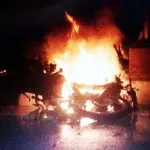 Usai Ikut Acara Syukuran, Motor Kades Pusiambu Hangus Terbakar Usai Ikut Acara Syukuran, Motor Kades Pusiambu Hangus Terbakar