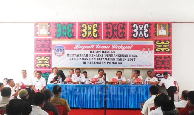 musrembang_kecamatan_kola 2017, Pomalaa Diusulkan Jadi Ibukota Kolaka