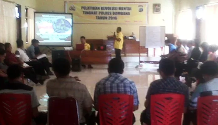 Polres Bombana Gelar Pelatihan Revolusi Mental