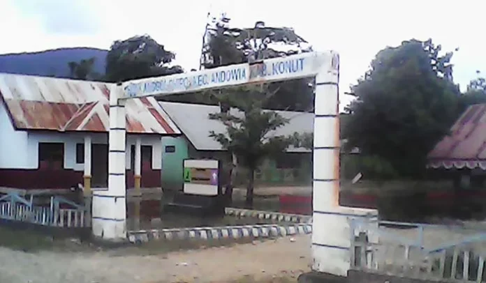 Digenangi Air, Aktivitas Belajar SDN 5 Anggolohipo Konut Terganggu