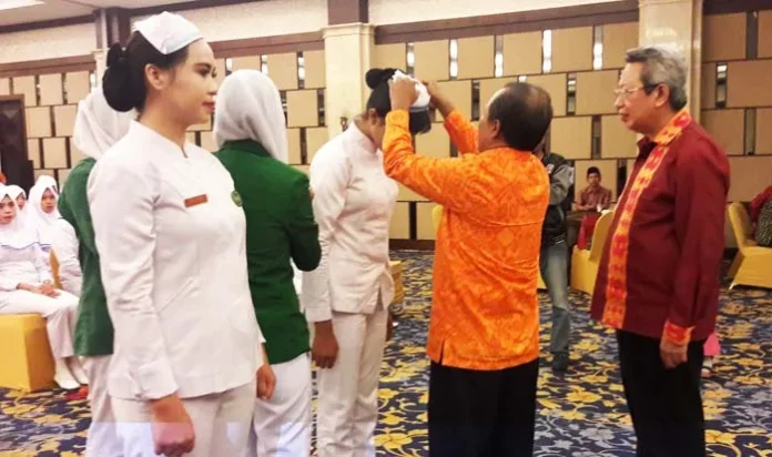 Gelar Capping Day, 98 Mahasiswi STIK Avicenna Siap Mengabdi