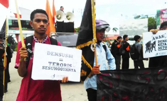 Mahasiswa Desak Bubarkan Densus 88