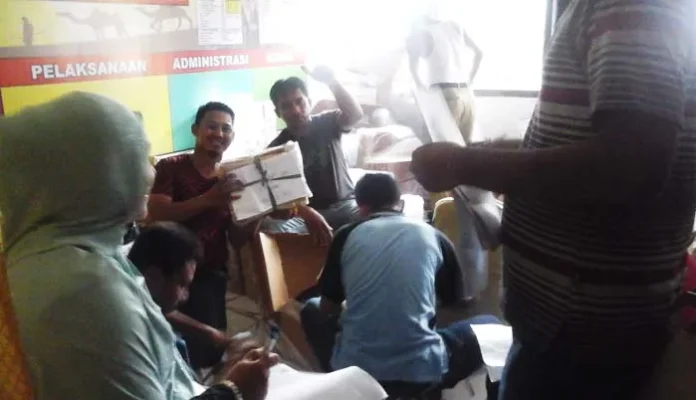 55 Karung Soal UN SMA/SMK Kota Bau-bau Diamankan di Polres