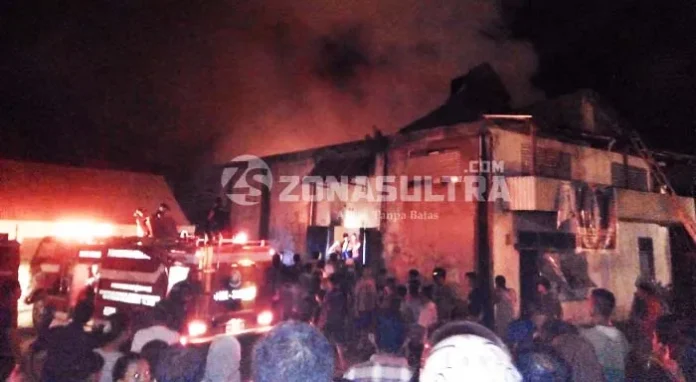 Breaking News: Gudang Penyimpan Bahan Pecah Belah Terbakar