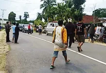 Seorang Warga di Wonggeduku Tewas Setelah Dihantam Mobil Seorang Warga di Wonggeduku Tewas Setelah Dihantam Mobil