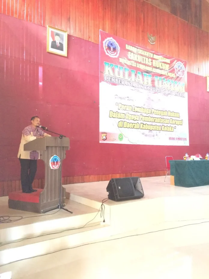 Cegah Korupsi, USN Gelar Kuliah Umum Cegah Korupsi, USN Gelar Kuliah Umum