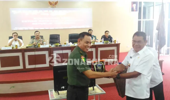 Dikunjungi Sekjen Wantanas, Bupati Kolaka Minta UU Pemda Ditinjau Kembali