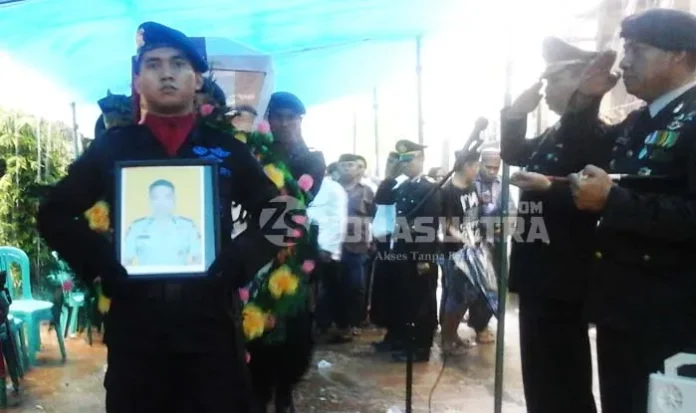 Hujan Deras Iringi Proses Pemakaman Brigadir Khaidir