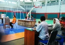 FOTO : Suasana Pemungutan Suara Ulang di Muna