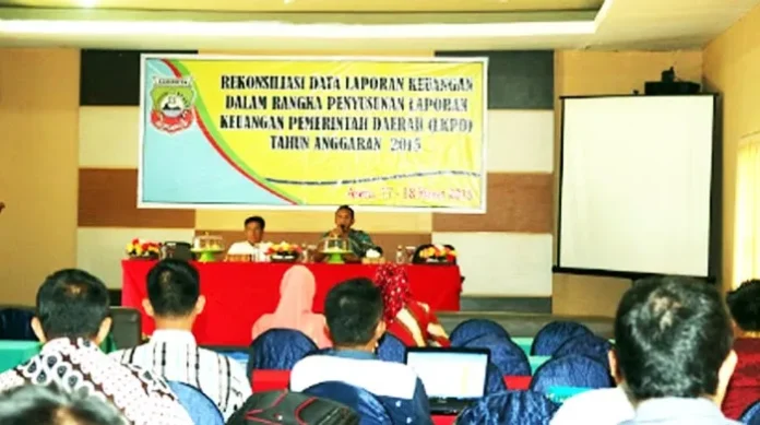 BPKAD Konut Gelar Rekonsiliasi Data LKPD 2015