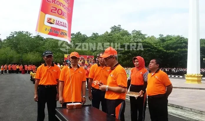 Jelang Sensus Ekonomi, Ratusan Pegawai BPS Sultra Ikut Apel Siaga