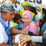 Umar Samiun : Ayo Ikut Polio Agar Anak Sehat dan Cerdas PIN Polio di Buton Dilaksanakan Serentak di 13 Puskesmas