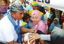 Umar Samiun : Ayo Ikut Polio Agar Anak Sehat dan Cerdas PIN Polio di Buton Dilaksanakan Serentak di 13 Puskesmas