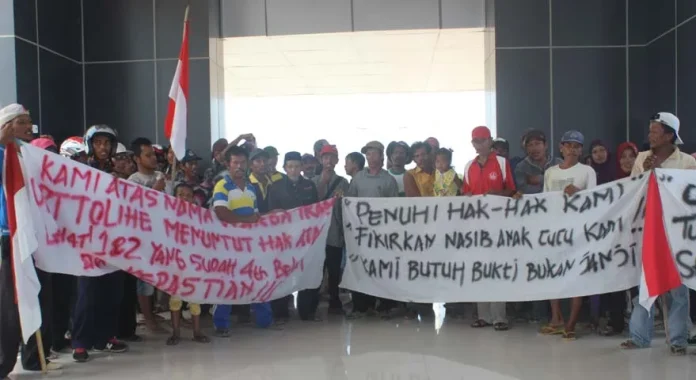 Minta Kejelasan Lahan, Warga Transmigrasi Tolihe Konsel Datangi Kantor Bupati