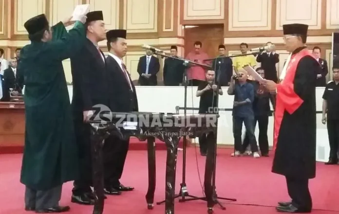 Dua Wakil Ketua Akhirnya Dilantik, Unsur Pimpinan DPRD Sultra Lengkap Lagi