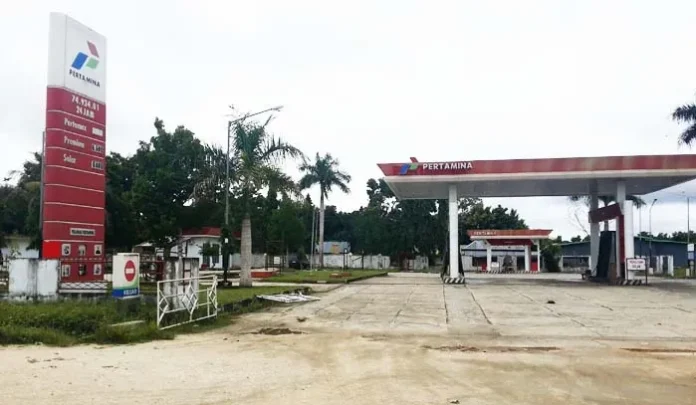 SPBU_ANDOLOO Stok BBM di SPBU Andoolo Habis, Warga Kecewa