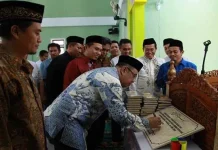 Walikota Kendari Resmikan Masjid Perumahan Graha Reksa Kencana