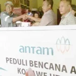 Antam Bantu 999 KK Korban Banjir di Konut Antam Bantu 999 KK Korban Banjir di Konut