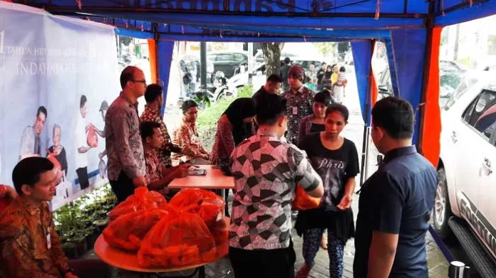 Rayakan 11 Tahun, Bank Panin Kendari Gelar Kegiatan Sosial