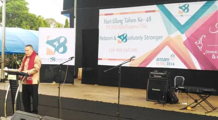 Pendapatan Antam di Kuartal I Rendah, HUT Dirayakan dengan Sederhana