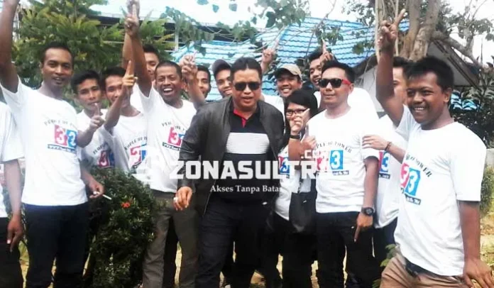 Rusman Emba Disambut Pendukungnya "The People Of Power 33"