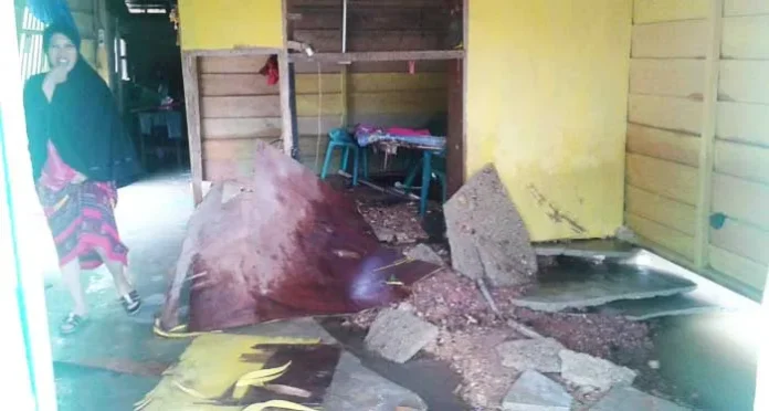 Diterjang Banjir, Satu Rumah di Konut Hancur