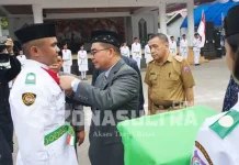 70 Anggota Paskibraka Butur Dikukuhkan 70 Anggota Paskibraka Butur Dikukuhkan