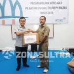 ANTAM UBPN SULTRA Gelar BUMN Mengajar Antam gelar BUMN mengajar