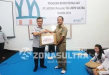 ANTAM UBPN SULTRA Gelar BUMN Mengajar Antam gelar BUMN mengajar