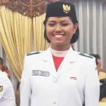 Usai Bertugas, Anggota Paskibraka Nasional Kunjungi Malaysia Beatrix Tinduku anggota Paskibraka Nasional asal Kota Kendari