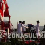 Apresiasi Paskibraka 2016, Nur Alam Beri Bonus Safari ke Yogyakarta PASKIBRAKA SULTRA penurunan bendera
