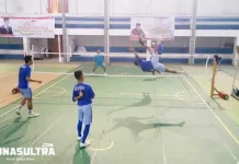 PSTI Hadirkan Atlet Senior Jadi Sparing Partner Atlet Sepak Takrow SEPAK TAKRAW PON SULTRA KENDARI