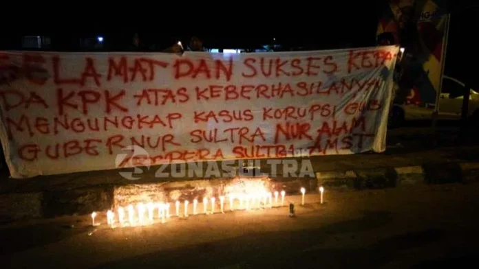 Pospera Rayakan Kebahagian Atas Ditetapkannya Gubernur Sultra Tersangka Korupsi