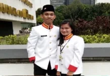 Dua Remaja Bombana Jadi Pengiring Lagu Kebangsaan di Istana Negara Rino Kristian dan Hilda Mitzi Elvariani