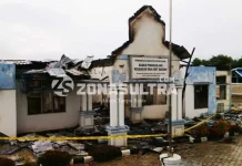 Polisi Periksa 6 Saksi Kebakaran Kantor BPKAD Butur Ditinggal Satpol PP, Kantor BPKAD Butur Ludes Dilalap Api