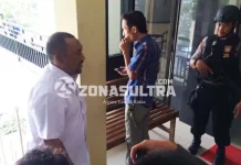 Dua Koper Dibawa Masuk ke Ruang Pemeriksaan Bersamaan Kedatangan Kadis ESDM Sultra Dua Koper Dibawa Masuk ke Ruang Pemeriksaan Bersamaan Kedatangan Kadis ESDM Sultra