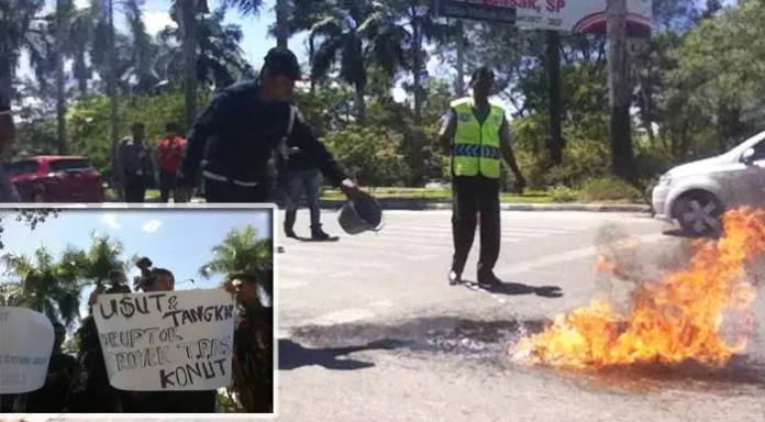 Mahasiswa Unjuk Rasa, Tuntut Kejaksaan Usut Dugaan Korupsi di TPA Konawe Utara