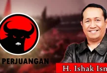 PDIP Paketkan Ishak Ismail dan Alwi Genda di Pilwali Ishak Ismail