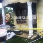 Satu Rumah Kosong di BTN Anggoya Terbakar Satu Rumah Kosong di BTN Anggoya Terbakar