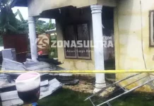 Satu Rumah Kosong di BTN Anggoya Terbakar Satu Rumah Kosong di BTN Anggoya Terbakar