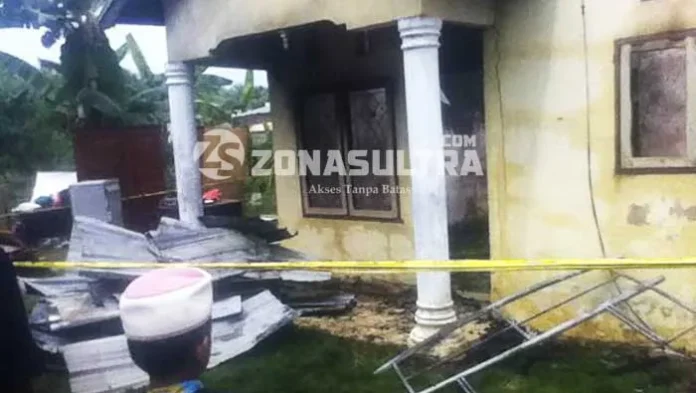 Satu Rumah Kosong di BTN Anggoya Terbakar