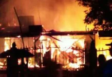 Satu Hari, 4 Rumah Warga Kendari Ludes Terbakar kebakaran_puwatu