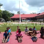 kegiatan latihan paskibraka SMKN 2 Kendari