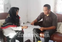 Sultra Urutan Pertama di Indonesia Pengguna Narkoba kepala BNN kota kendari bersama Pimpinan Umum Zonasultra