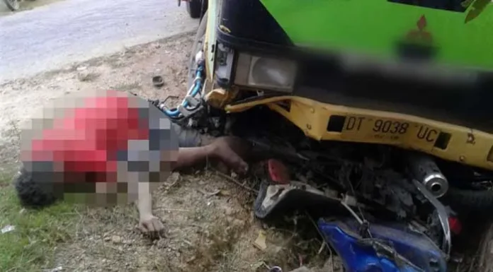 Hantam Truck, Pengendara Motor di Buteng Tewas