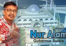 Nur Alam Enggan Campuri Pembongkaran Lantai Masjid Al-Alam Nur Alam