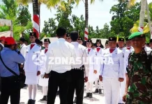 Bendera Telat Berkibar 1 Menit, Kadispora Sultra: Itu Karena Faktor Teknis Bendera Telat Berkibar 1 Menit, Kadispora Sultra: Itu Karena Faktor Teknis